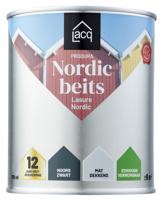 Lacq Produra Nordic Noors Zwart