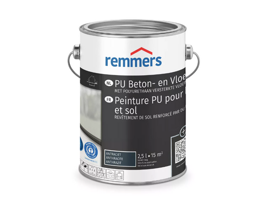 Remmers PU Beton en Vloerverf - Zilvergrijs