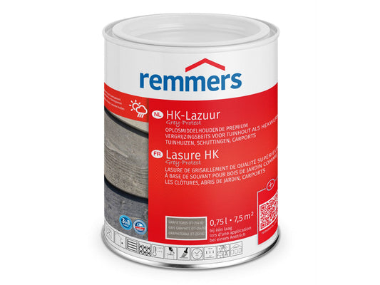 Remmers HK-Lazuur 3in1 - Grafietgrijs