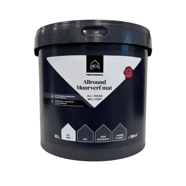 Lacq Allround Muurverf Mat - Ral 9016