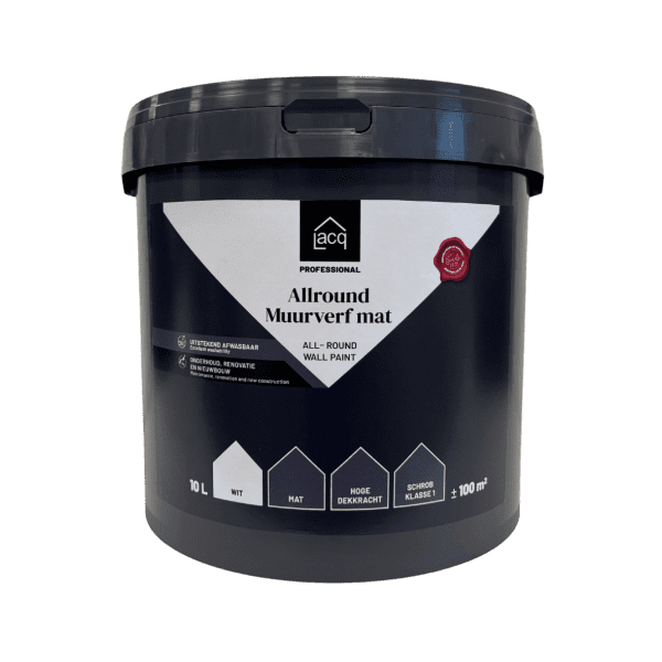 Lacq Allround Muurverf Mat - Wit