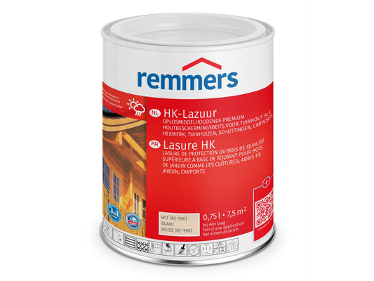 Remmers HK-Lazuur 3in1 - Wit