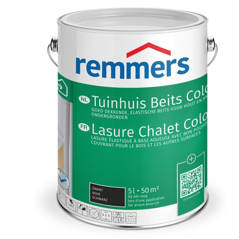 Remmers Tuinhuis Beits Color zwart kopen? | Verfsale.com