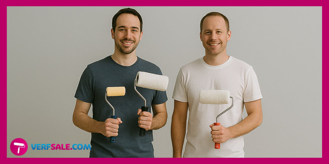 De juiste verfroller kiezen: zo krijg je een perfect egaal resultaat