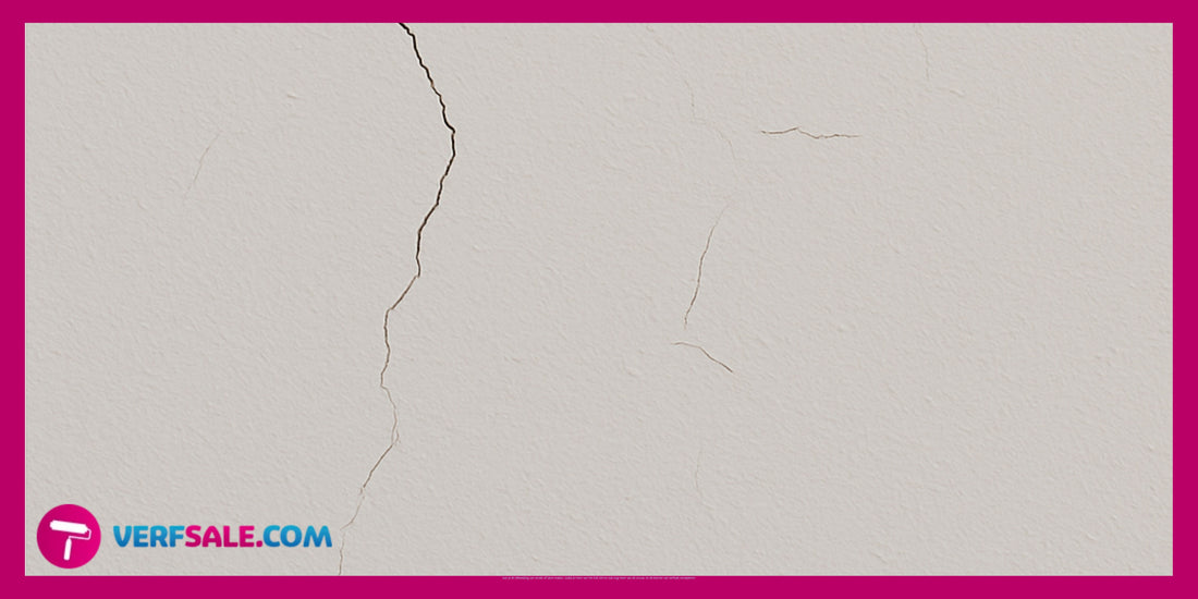 Hoe werk je scheurtjes in muren netjes weg voor schilderen