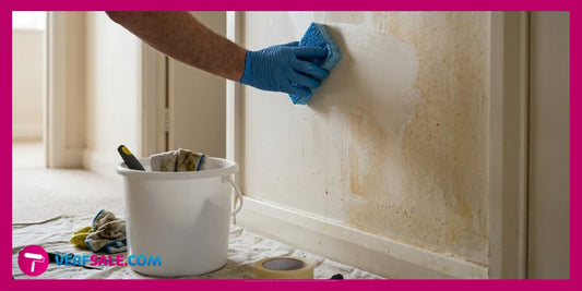 Hoe verwijder je hardnekkige vet- en nicotineaanslag van wanden?