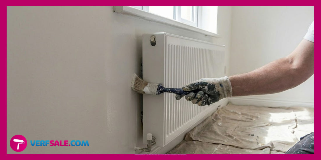 Muren schilderen achter radiatoren, zo pak je het slim aan