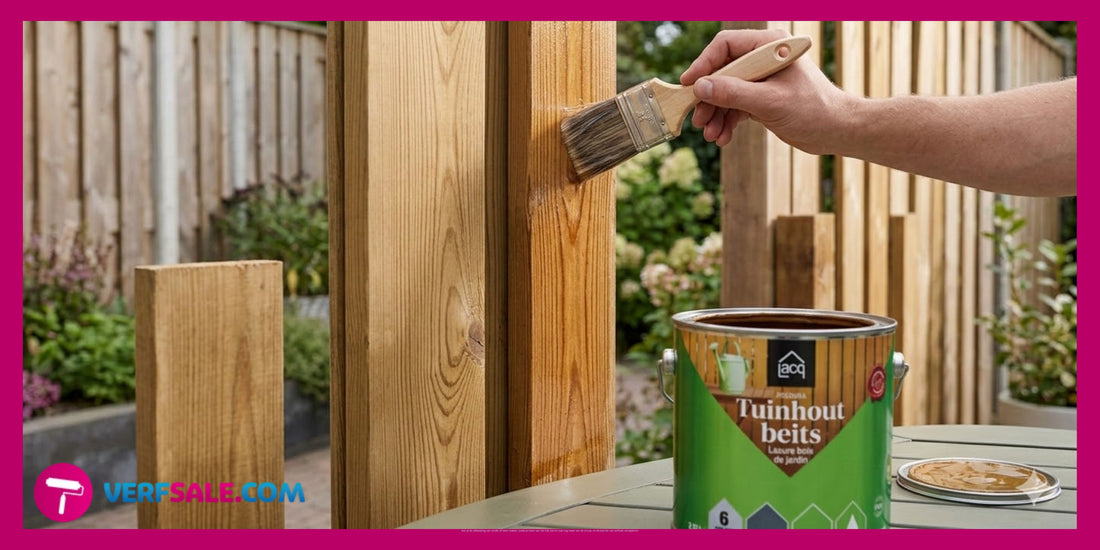 Hoe bescherm je tuinhout tegen weer en wind met Lacq Tuinhoutbeits?