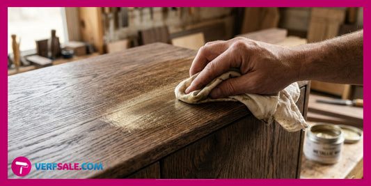Hoe geef je meubels een luxe uitstraling met metallic wax?