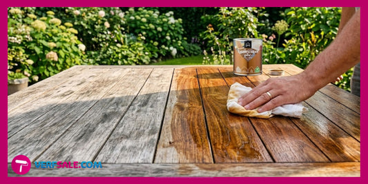 Waarom tuinmeubelolie beter is dan lak of beits voor buitenmeubels