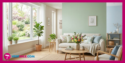 De populairste verfkleuren voor het voorjaar