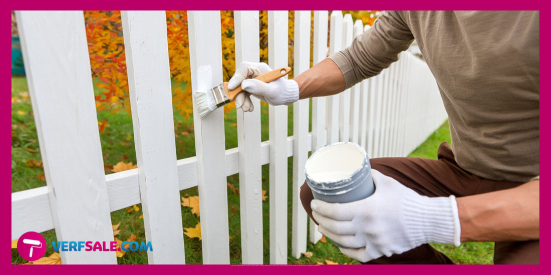 Schilderen van tuinhekken en pergola’s zo blijft hout langer mooi