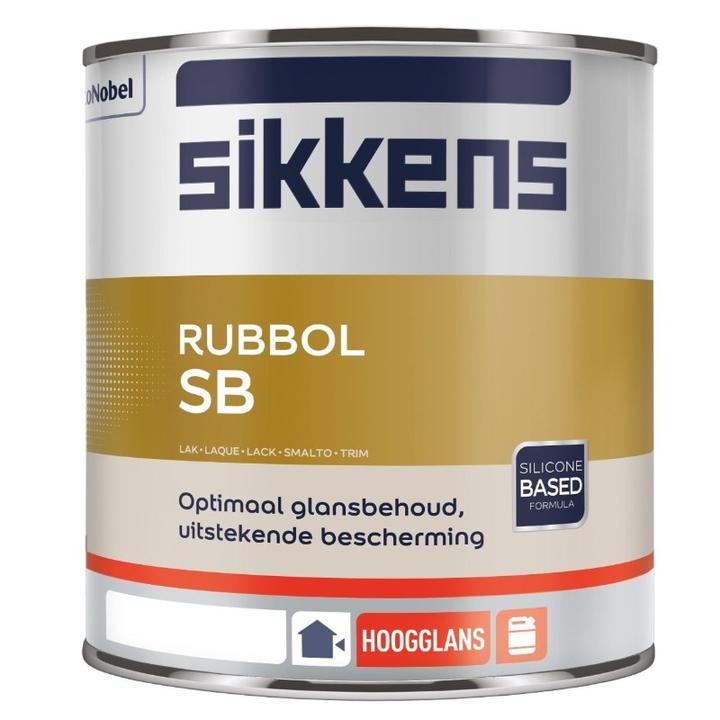 Uitstekend weerbestendige hoogglans buitenlak