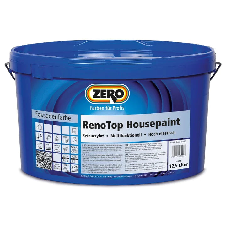 Zero Renotop Housepaint Muurverf: Een duurzame en milieuvriendelijke oplossing