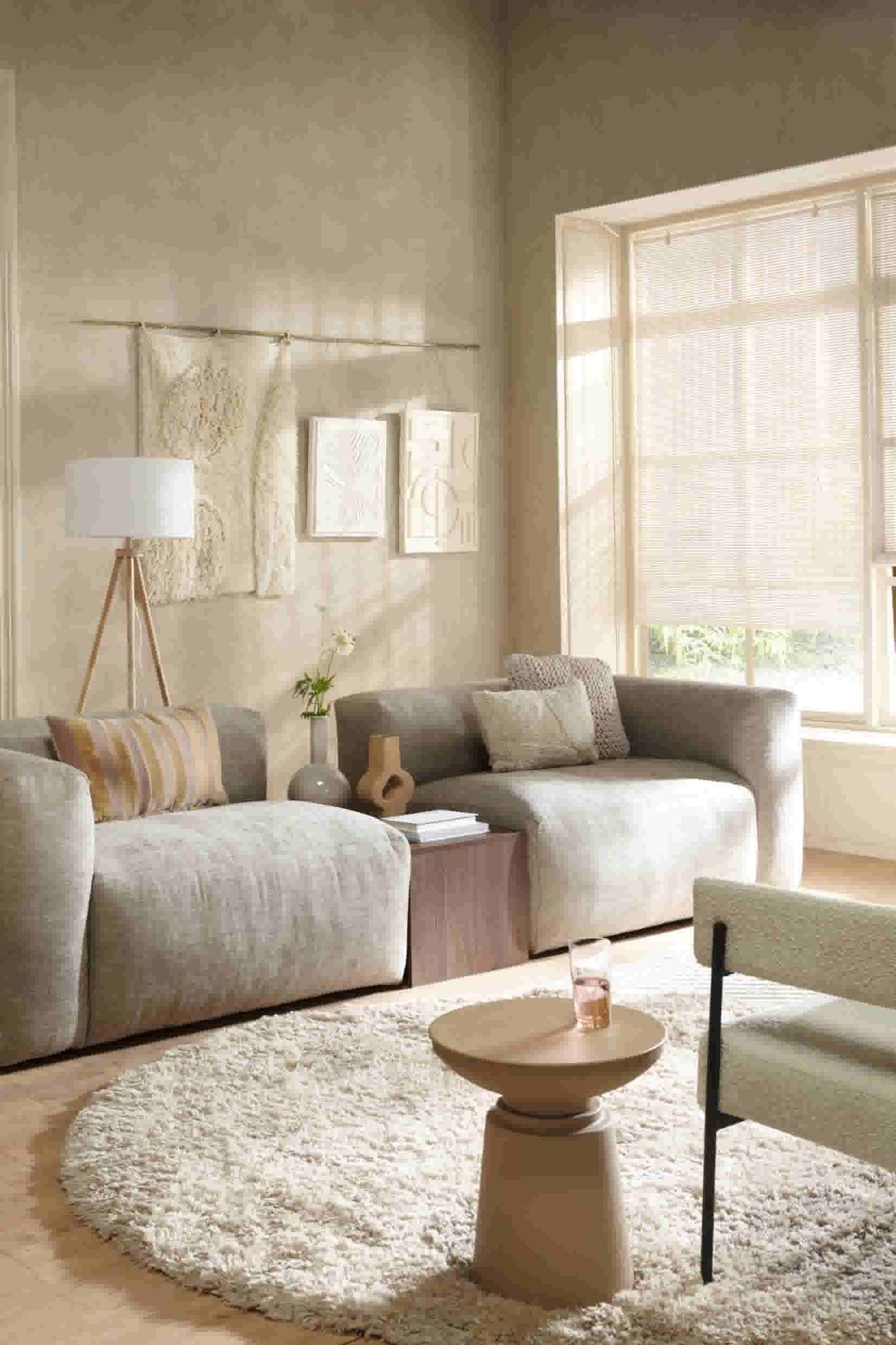 Beige-zand muurverf