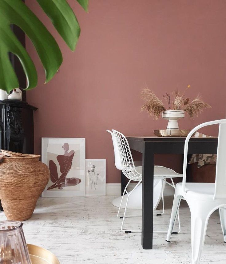 Terra-roze muurverf