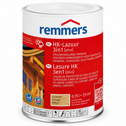 Remmers HK-Lazuur 3in1 [PLUS] - Kleurloos