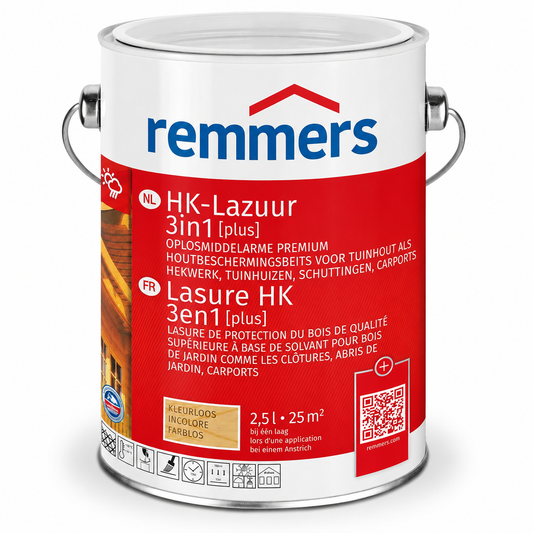 Remmers HK-Lazuur 3in1 [PLUS] - Kleurloos