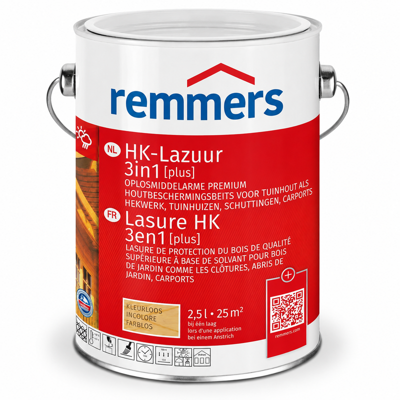 Remmers HK-Lazuur 3in1 [PLUS] - Kleurloos