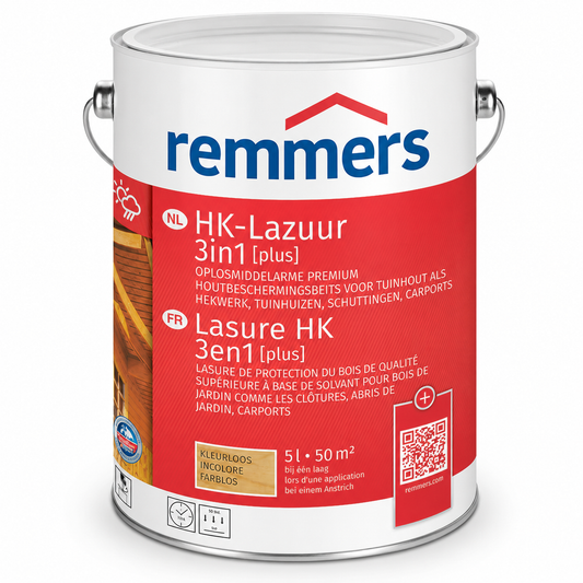 Remmers HK-Lazuur 3in1 [PLUS] - Kleurloos