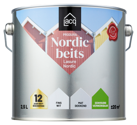 Lacq Produra Nordic Fins Wit