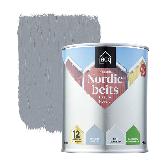 Lacq Produra Nordic Zweeds Grijs