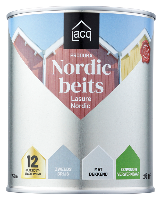 Lacq Produra Nordic Zweeds Grijs