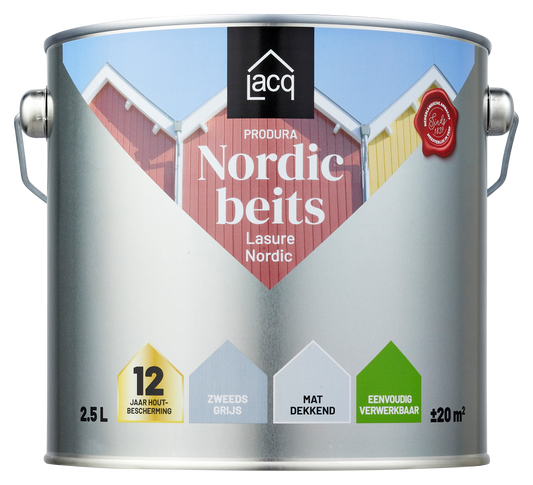 Lacq Produra Nordic Zweeds Grijs