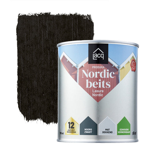 Lacq Produra Nordic Noors Zwart