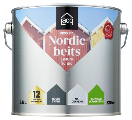 Lacq Produra Nordic Noors Zwart