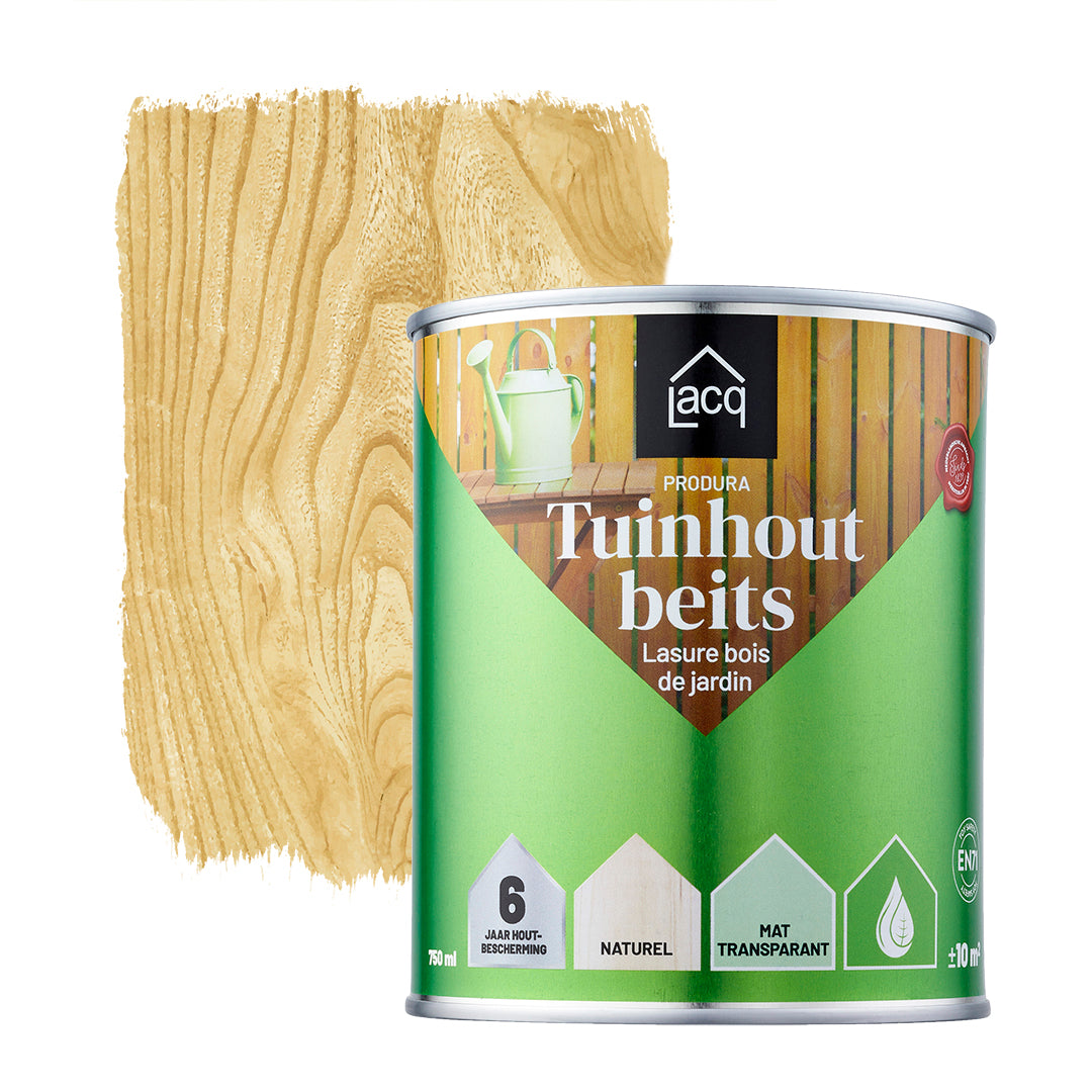 Lacq Tuinhoutbeits Transparant Naturel