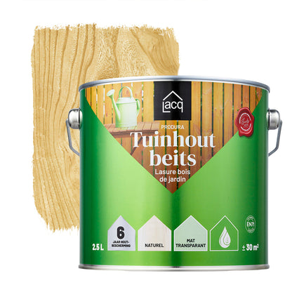 Lacq Tuinhoutbeits Transparant Naturel