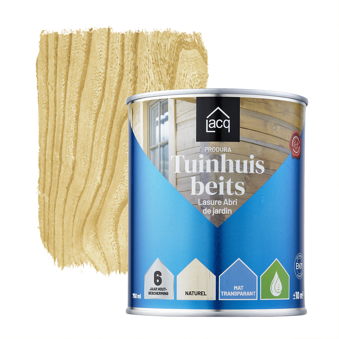 Lacq Tuinhuisbeits Transparant Naturel