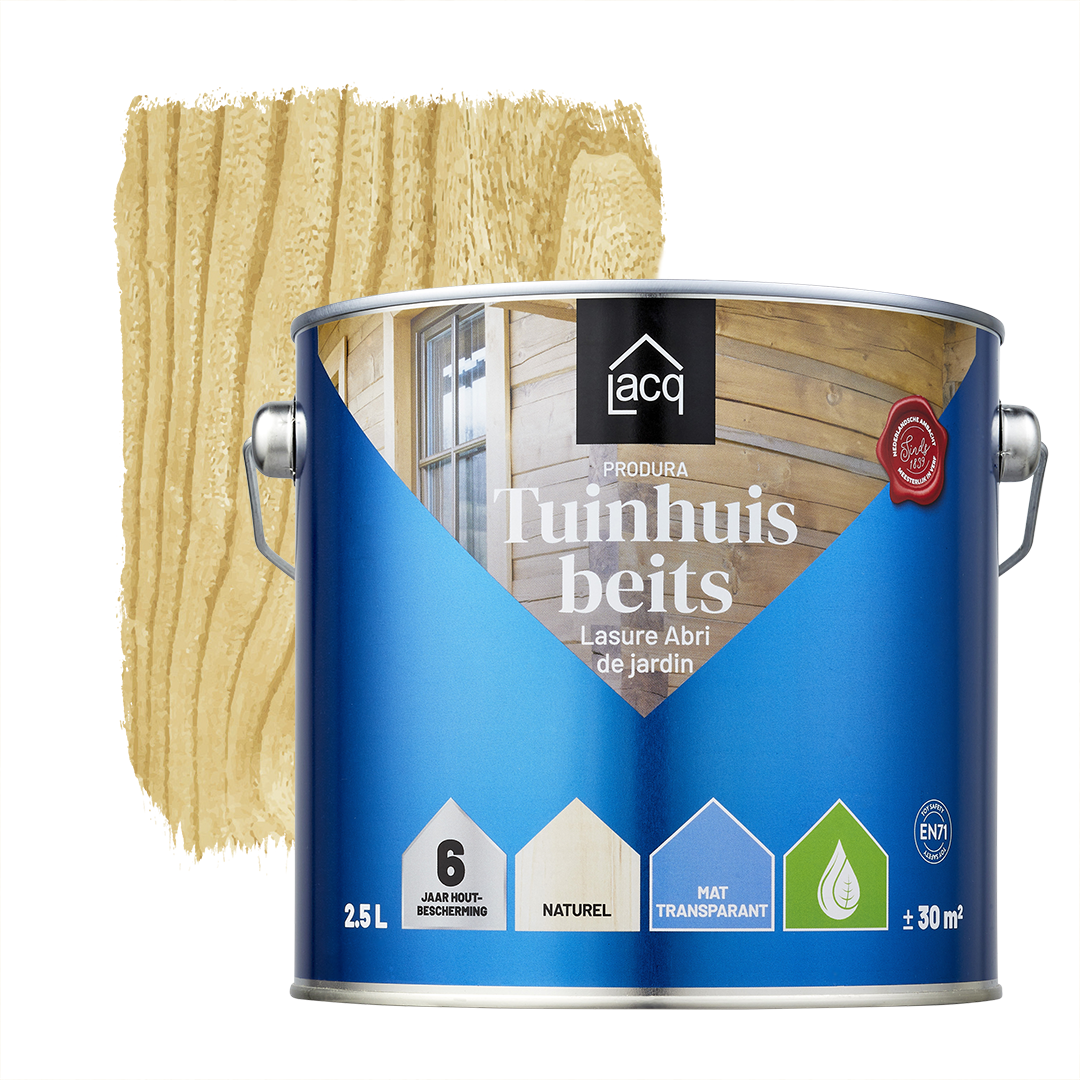 Lacq Tuinhuisbeits Transparant Naturel