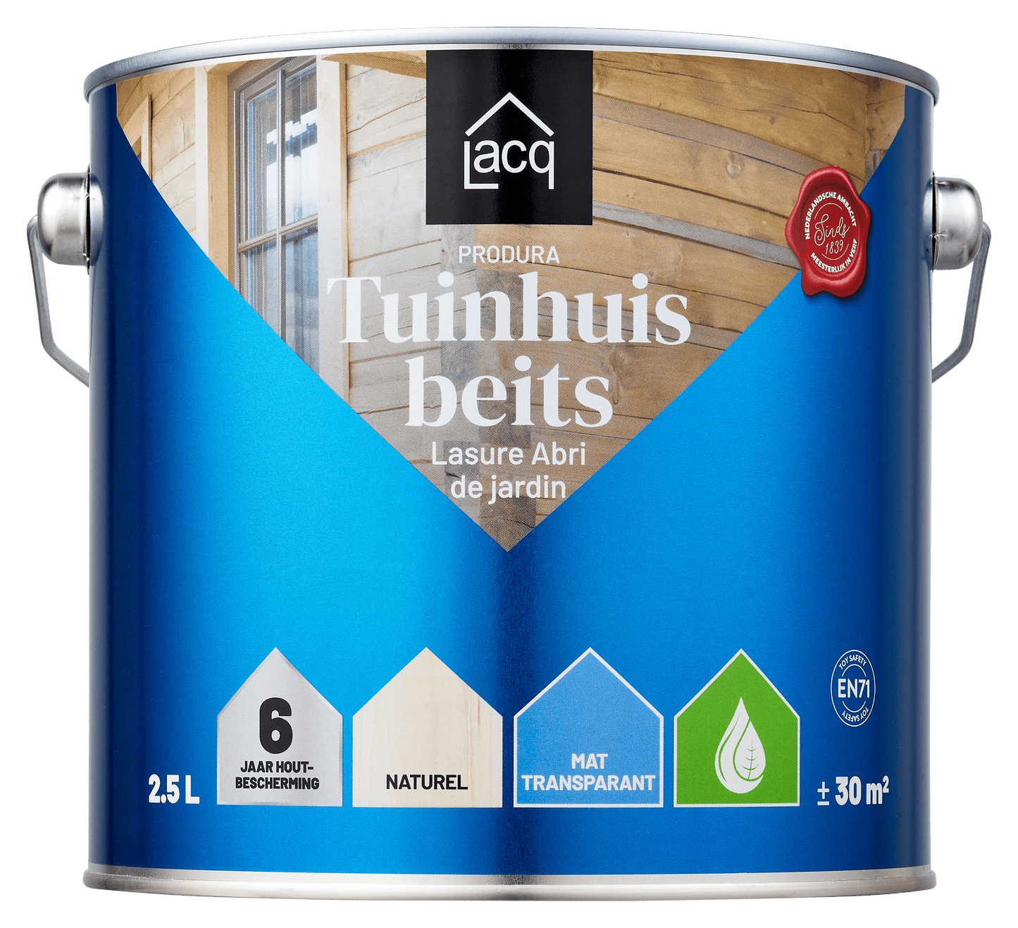 Lacq Tuinhuisbeits Transparant Naturel