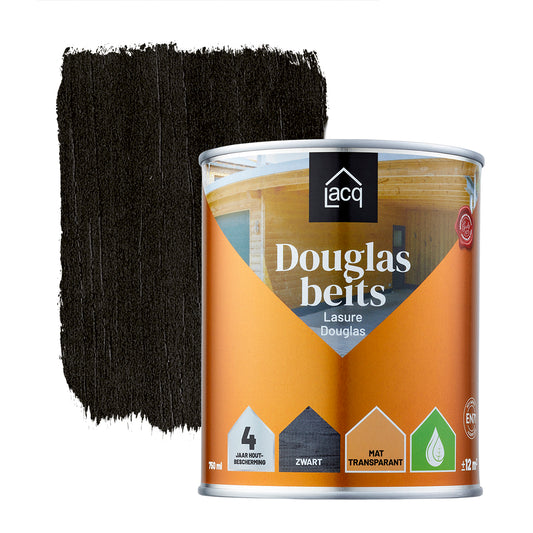 Lacq Douglas Beits Zwart