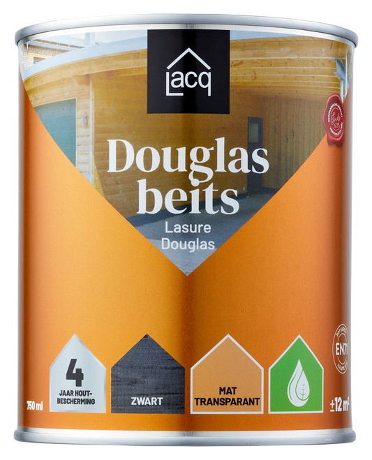 Lacq Douglas Beits Zwart