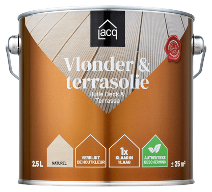 Lacq Vlonder & Terrasolie Naturel
