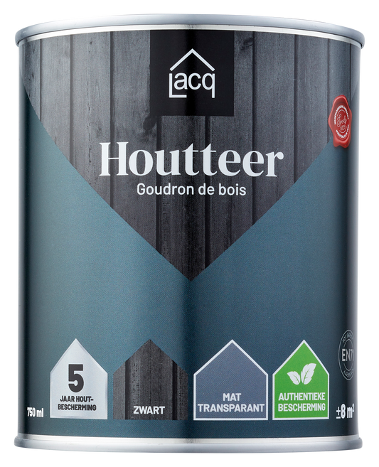 Lacq Houtteer Zwart