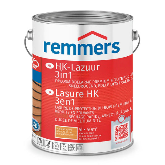 Remmers HK-Lazuur 3in1 - Douglas - Houtbeits