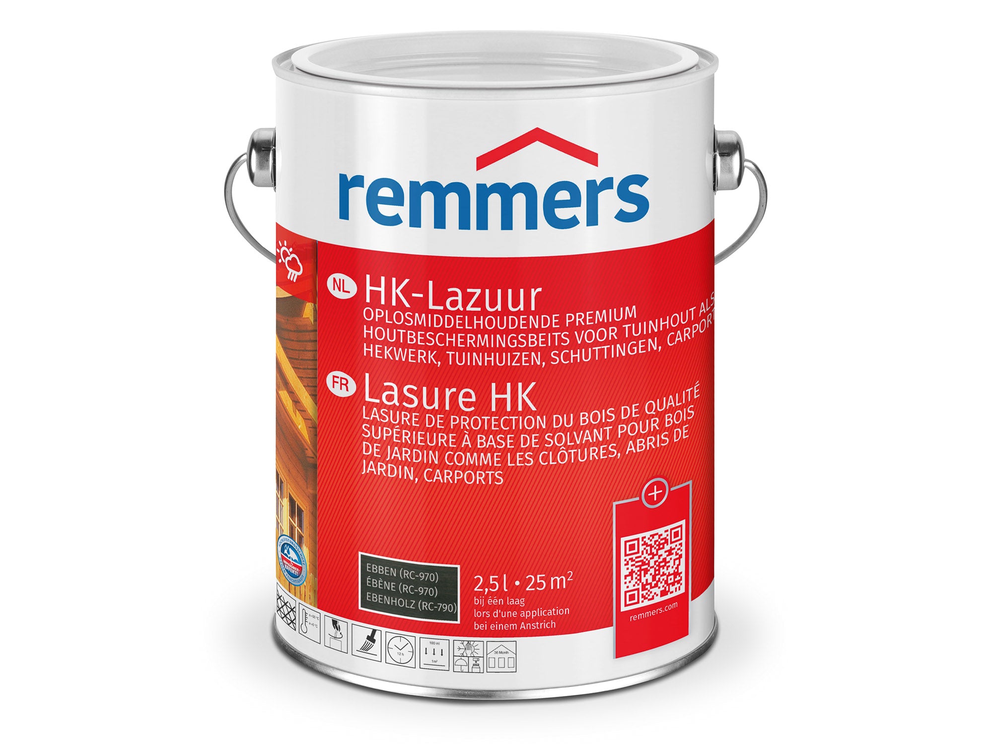 Remmers HK-Lazuur 3in1 Ebben