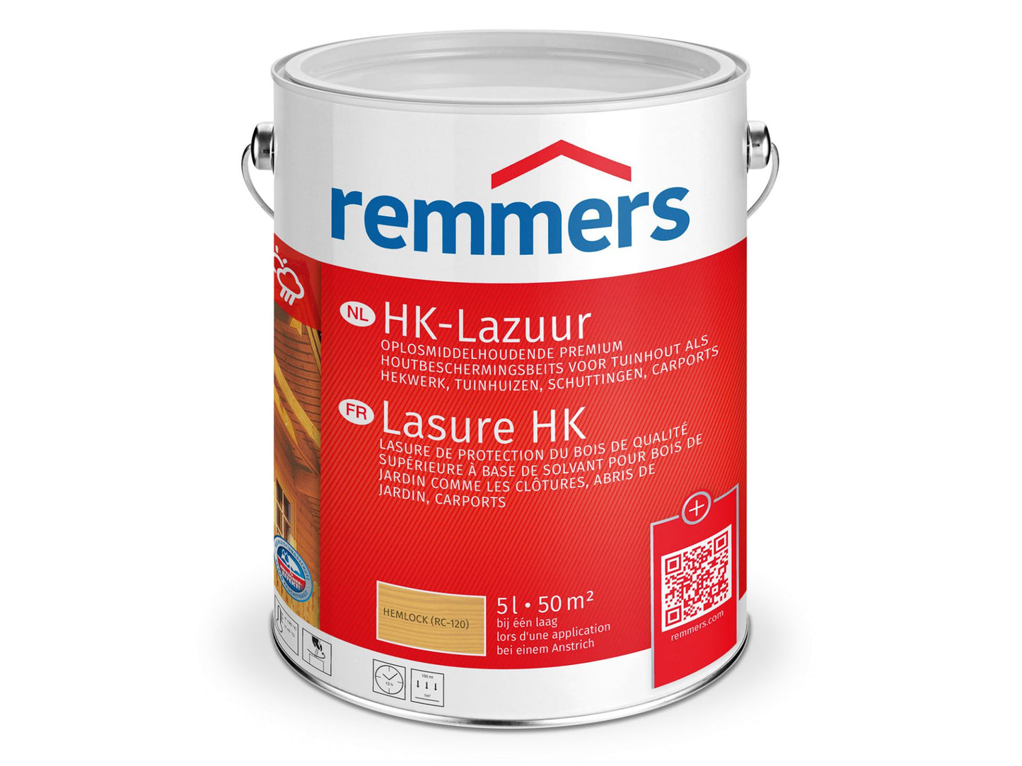 Remmers HK-Lazuur 3in1 - Hemlock - Houtbeits