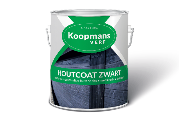 Koopmans Houtcoat Zwart
