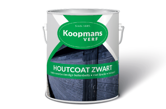Koopmans Houtcoat Zwart