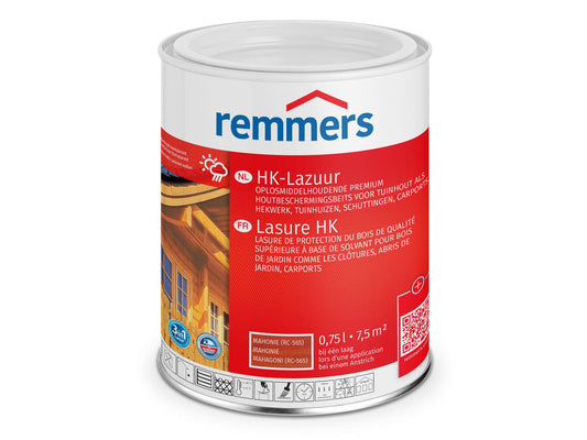 Remmers HK-Lazuur 3in1 - Mahonie - Houtbeits