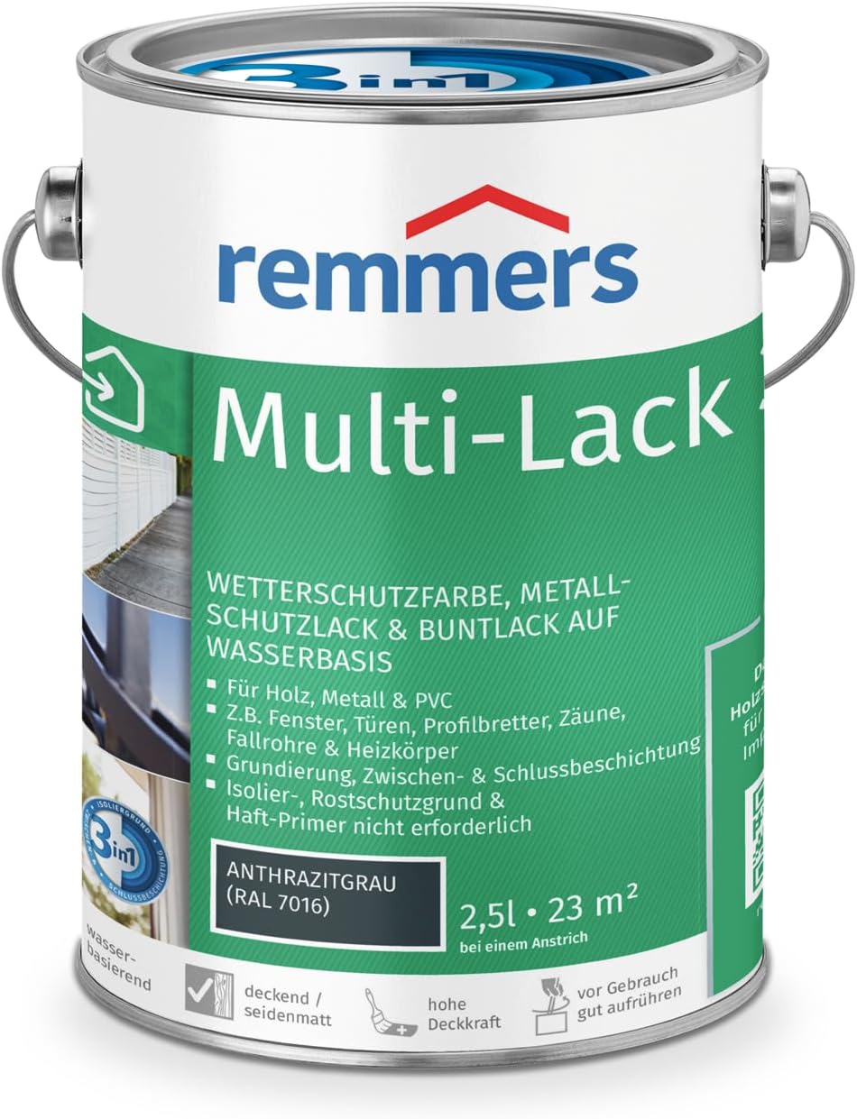 Remmers Multi-Lak 3in1 - Antracietgrijs (RAL 7016)
