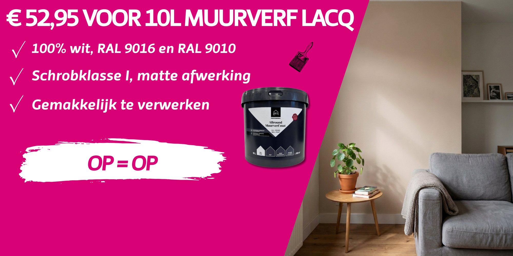 Profiteer nu!