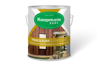 Koopmans Perkoleum Zijdeglans Transparant - Ebben