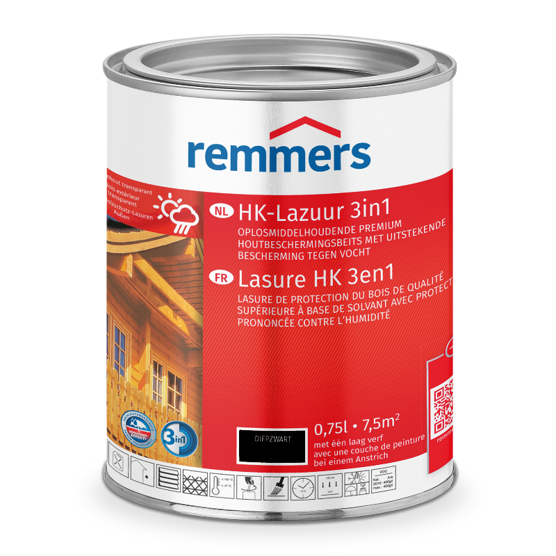Remmers HK-Lazuur 3in1 Ebben