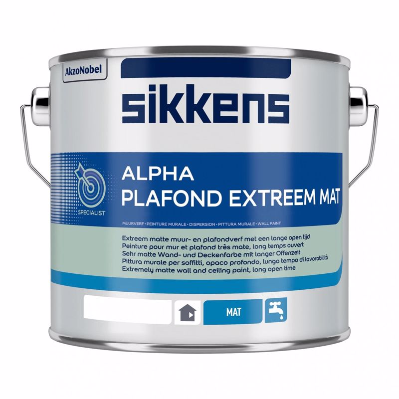 Sikkens Alpha plafond extreem mat kopen? | Verfsale.com